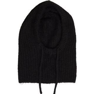 Objmilu Knit Balaclava - Black - Object - Sort One Size