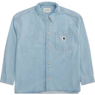 W' Alta Shirt Jac - Blue (Stone Bleached) - Carhartt WIP - Blå M