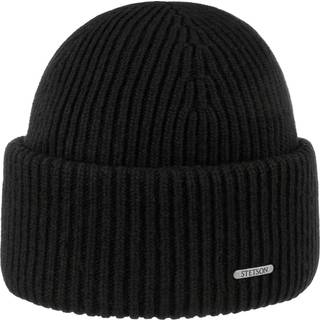 Stetson Classic Uni Wool Beanie Hat Black, OneSize
