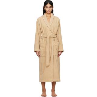 Tekla Organic Terry Bathrobe Sienna