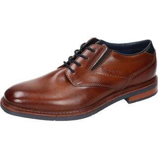 bugatti Herren Derby braun, cognac Glattleder
