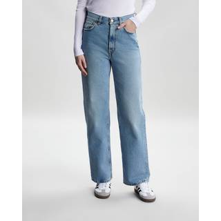 Dagmar Jeans Wide Leg Denim W31/L32 - Ljusblå - W31/L32