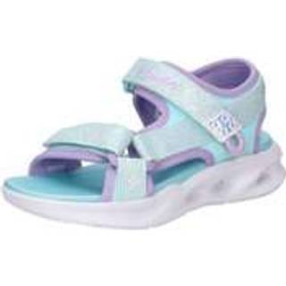 Skechers Sandal Lyseblå/lavendel Glimmer Med Blink - Str. 30