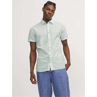 JJESUMMER LINEN BLEND SHIRT SS SN