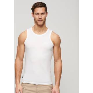 Superdry Superdry Optic White Essential Logo Slim Fit Vest Top
