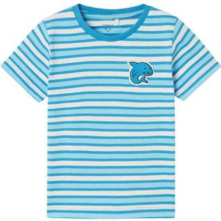 Name It Swedish Blue Stribet T-shirt