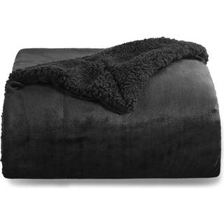 Sengesur sherpa fleece kast t?ppe til sofa