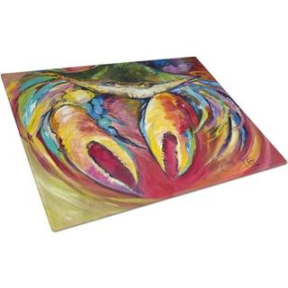 Caroline's Treasures JMK1106LCB Blue Crab Stars Glass Cutting Board Stor dekorativt tempereret glas Køkkenskæring og serveringsplade Stor i stor