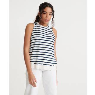 Superdry Ærmeløs top med blondemix