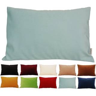 Tangdepot solid fl?jl kast pude covereuro shamcushion sham super luksus bl?d pude sager Mange farver og st?rrelse muligheder - (12x20 lysebl?)