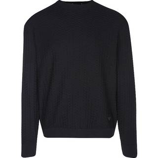 EMPORIO ARMANI Herren Pullover blau unifarben
