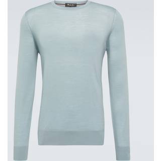 Loro Piana Virgin wool sweater - blue - EU 54