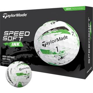 Taylormade SpeedSoft INK (2024) Golfbolde - Grøn
