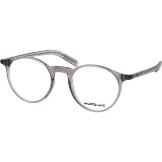 Montblanc Mand MB0329O 002 Optiske stel Grå Transparent Rund