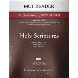 MCT Reader Old Testament Podium Print, Mickelson Clarified