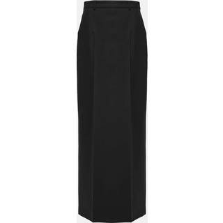 Valentino Wool-blend maxi skirt - black - XL