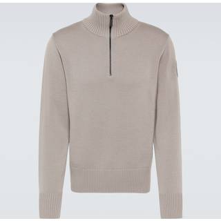 Canada Goose Rosseau wool half-zip sweater - grey - EU 50
