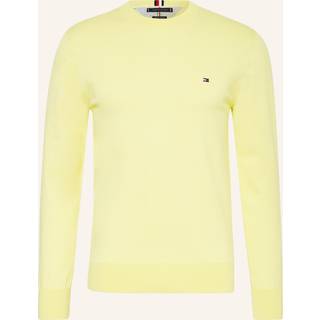 Tommy Hilfiger Herren Pullover gelb unifarben