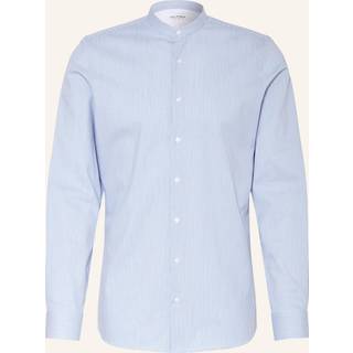 OLYMP Herren Hemd blau gestreift