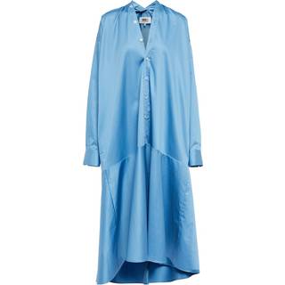 MM6 Maison Margiela Cotton midi dress - blue - XS