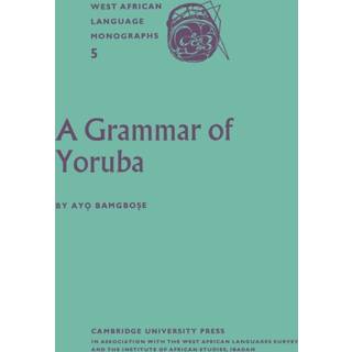 A Grammar of Yoruba