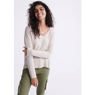 Superdry Edit Premium striktrøje med V-hals