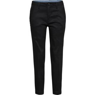 Bronson Mid Waist Slim Chino - Black - Women
