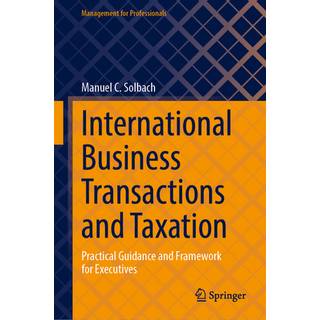 International Business Transactions and Taxation
