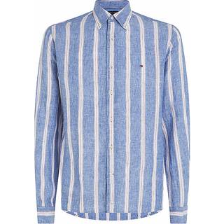 LINEN TRIPLE STRIPE SHIRT