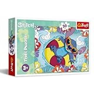 Trefl Disney Stich Puslespil Lilo & Stich On Vacation 30 Brikker