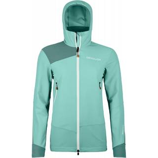Ortovox Women's Pala Hooded Jacket Softshelljakke Damer størrelse S farve turkis