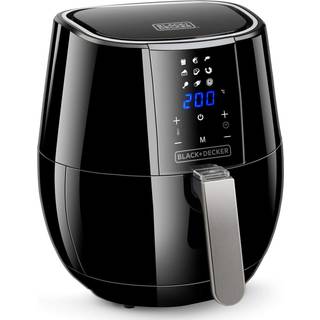 BLACK+DECKER Airfryer digital control 3,5 liter sort