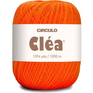 Circulo Clea Garn - Hæklet tråd Fin størrelse 10-8/2 perfekt til vævning - 100% merceriseret brasiliansk bomuld (pakke med 1 bold) - 5,3 oz 1094