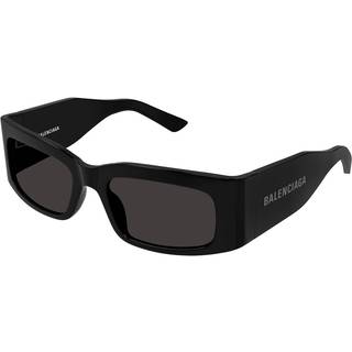 Balenciaga Unisex BB0328S 001 Solbriller Acetat Sort Grå Firkantet