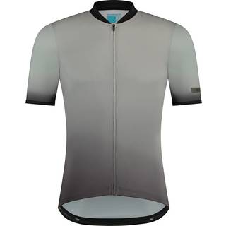 Shimano Evolve Avventura Short Sleeves Jersey Cykeljersey størrelse XL farve grå