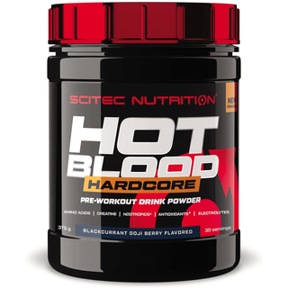 Scitec Nutrition Hot Blood Hardcore, 375 g (Blackcurrant Goji Berry)