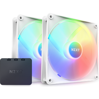 NZXT F140 RGB Core 140mm blæsere (2 pakke, sort)