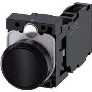 Siemens Trykknap sort