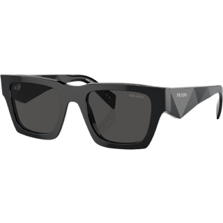 Prada PR A06SF Asian Fit 16K08Z 54 Solbriller Mænd Black - Black - 54mm