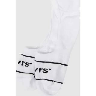 Levis 2-pak Sportswear Logo Seasonal Low Rise Sock - White - Str 43/46
