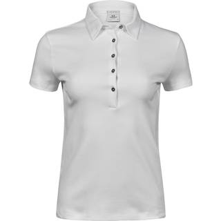 Teejays - Bomulds Polo Dame - Hvid - 1441