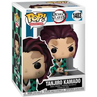 Funko! - POP! Animation: Demon Slayer - Tanjiro Kamado - (Training) 10cm - Figur