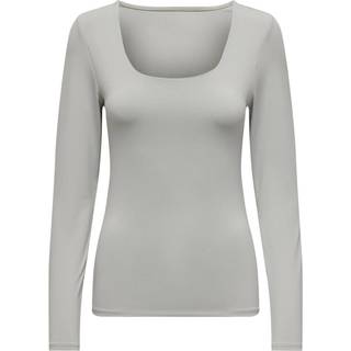 Lea Langærmet T-shirt, Harbor Mist, L