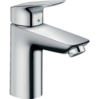 Hansgrohe Logis 100 håndvaskarmatur med bundventil, krom