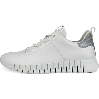 ECCO Gruuv M - Sneakers i læder til herrer - Hvid - Size: 48 (UK 13)