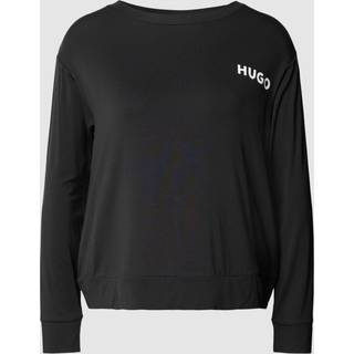 Relaxed fit pyjamastrøje i jersey med stræk og logoprint