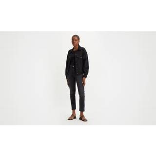 Levi's Levi's Black 724 High Rise Straight Jeans