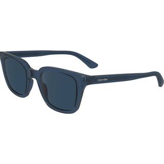 Calvin Klein Unisex CK24506S 435 Solbriller Bio-injekt Blå Blå Firkantet Normal Normal