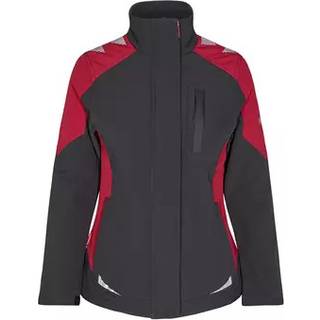 ENGEL Galaxy dame softshelljakke Antrazitgrå/Tomato Red 8815-229 L