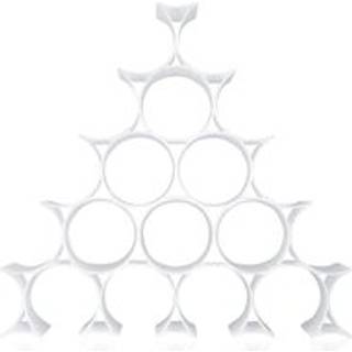 Kartell - Infinity Bottle Holder - White - Pack of 16 pieces - Isspande og vinkølere - Ron Arad